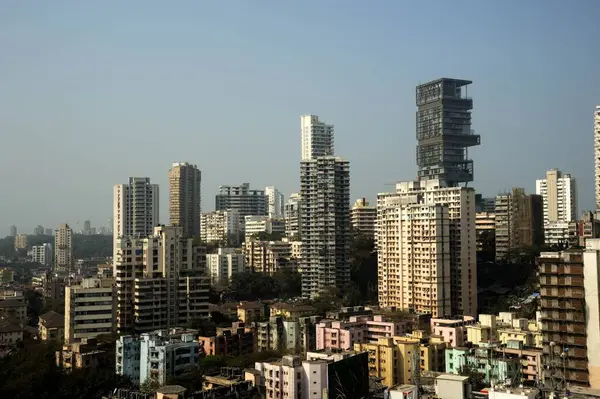 Mukesh ambani antilia evi, mumbai, maharashtra, Hindistan, Asya 