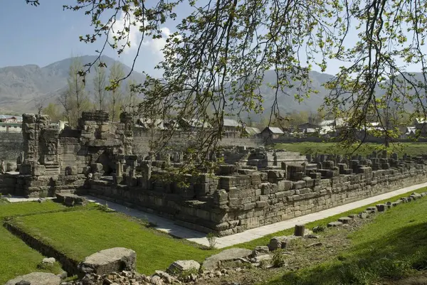 stock image Ruin of avanti swamy temple at avantipur jammu & Kashmir India 