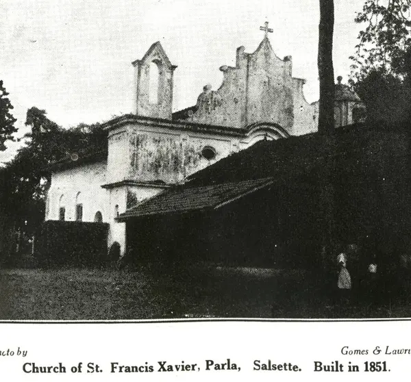 stock image Catholic Community Church of St. Francis Xavier, Parla, Salsette built in 1851, Bombay Mumbai, Maharashtra, India 