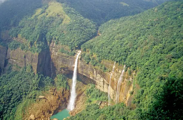 stock image nohakali kai falls ; cherapunji ; meghalaya ; india