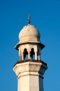 Bibi ka maqbara 'nın minaresi aurangabad, Maharashtra, Hindistan