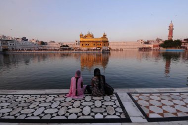 Altın Tapınak, Amritsar, Punjab, Hindistan, Asya 