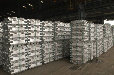 Orissa, Hindistan 'daki NALCO fabrikası 