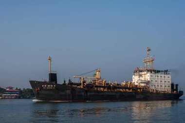 Gemi, Ernakulam, kochi, kerala, Hindistan, Asya 