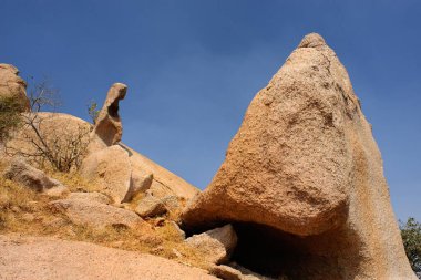 Taş kayalar, Idar, SabArkantha, Gujarat, Hindistan
