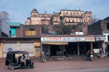 Rajgarh Mahal, Datia, Madhya Pradesh, Hindistan, Asya 