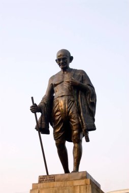 Mahatma Gandhi Heykeli; Bombay Mumbai; Maharashtra; Hindistan