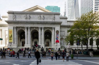 New York Halk Kütüphanesi binası, New York, ABD