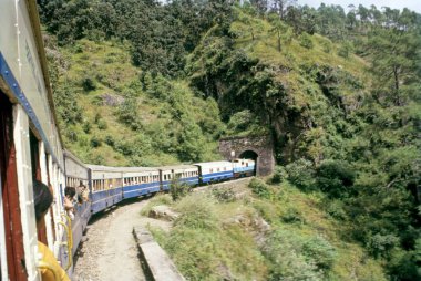 Trains Railways ; kalka-shimla Toy Train ; himachal pradesh ; india clipart