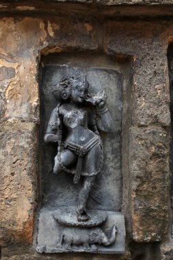 Mimarlık; chousath (64) yoginis tapınağı; Bhubaneswar; Orissa; Hindistan