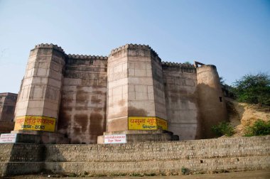 Mathura 'daki Kans kalesi, uttar pradesh, Hindistan, Asya
