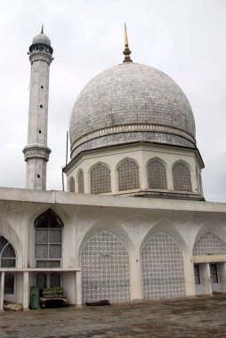 Cami Hazretbal Tapınağı, Srinagar, Jammu & Kashmir, Hindistan 