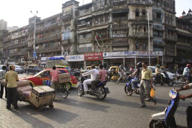 Sahne Maulana Şaalali Yolu, Grant Yolu, Bombay Şimdi Mumbai, Maharashtra, Hindistan 