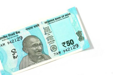 Yeni Hint parası 50 rupi.