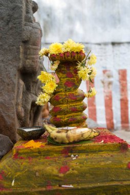 Kachabeswarar tapınağındaki Naga idolleri Hindistan, Tamil Nadu, Kanchipuram 'daki Lord Shiva' ya ithaf edilmiştir. 