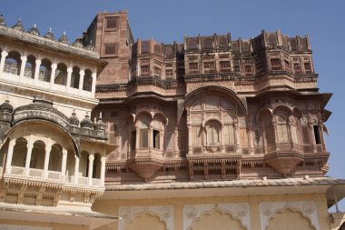 Mehrangarh Kalesi Jodhpur Rajasthan Hindistan Asya