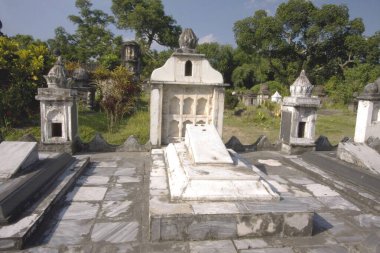 Tomb of Mirjafar at Jafrajang Mukbara in Murshidabad, West Bengal, India Heritage Site  clipart