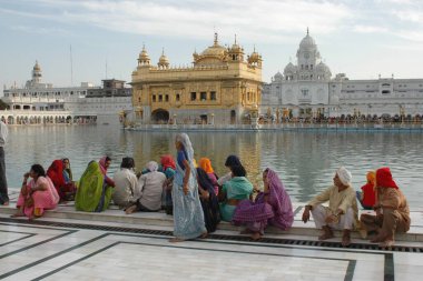 Altın Tapınak, Amritsar, Punjab, Hindistan, Asya 