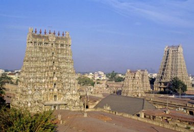 Sri Meenakshi Tapınağı, Madurai, Tamil Nadu, Hindistan