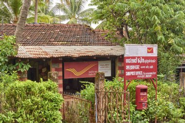 Sub post office, chennamma circle, dandeli, uttara kannada, karnataka, india, asia clipart