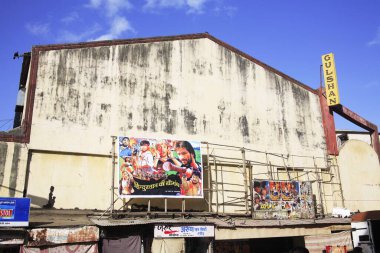 Gulshan cinema hall, Patthe bapurao road, Grant road, Bombay now Mumbai, Maharashtra, India  clipart