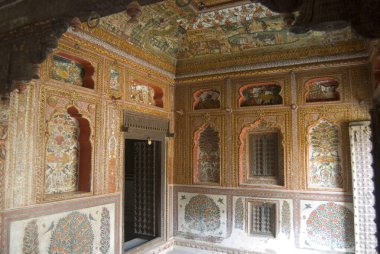 Shekhawati sanat galerileri, Rajasthan, Hindistan 