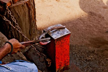 Demirci, Chandrapur, Maharashtra, Hindistan, Asya 