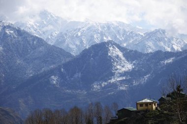 Tepeler, munsyari, uttarakhand, Hindistan, Asya