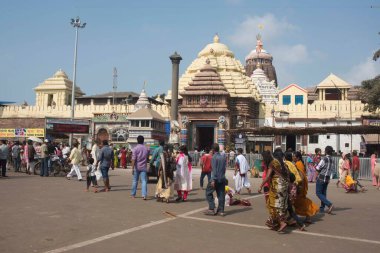 Jagannath tapınağı kompleksi, puri, orissa, Hindistan, Asya 