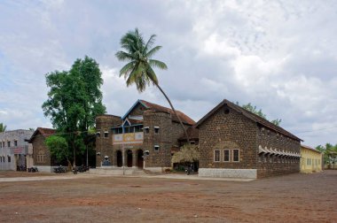 J 's Society Okulu binası, belagavi, karnataka, Hindistan, Asya 