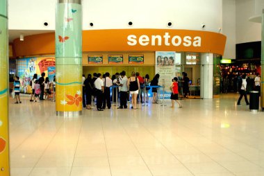 Sentosa İstasyonu, Singapur.