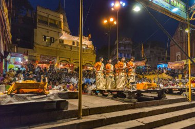 Dashashwamedh ghat, varanasi, uttar pradesh, Hindistan, Asya