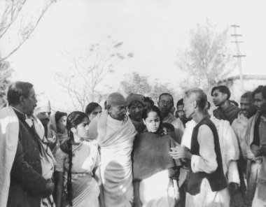 Mahatma Gandhi, Assam, Hindistan gezisi sırasında - Modelleme Mola AVALABLE değil