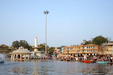 Ramkund Godavari Nehri Nashik Maharashtra Hindistan Asya 