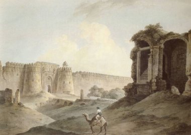 Purana Qila; Delhi; Hindistan