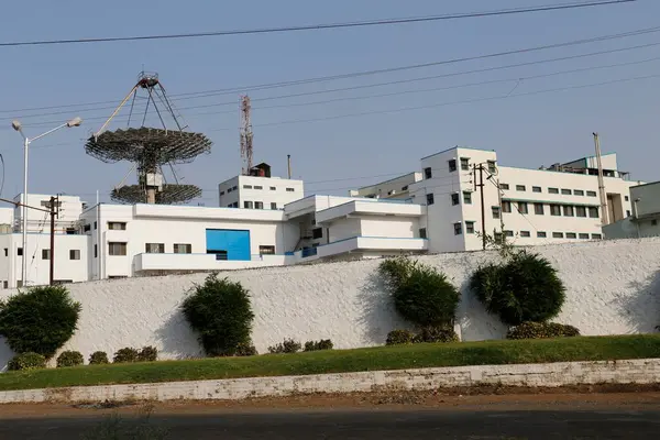 stock image Chitale milk dairy factory building, sangli, Maharashtra, India, Asia 
