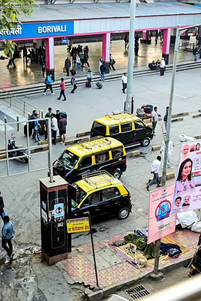 stock image Borivali Railway Station, Mumbai, Maharashtra, India, Asia