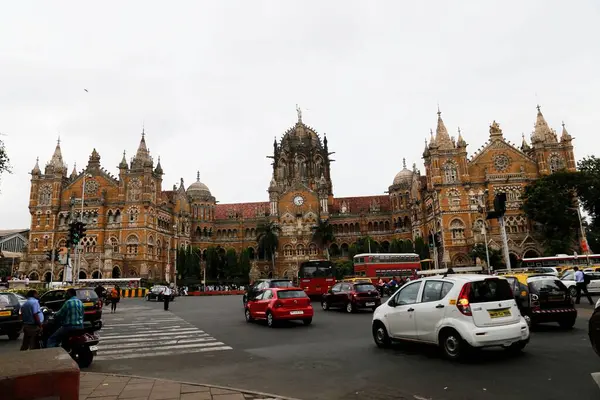 stock image Chhatrapati Shivaji Terminus, Mumbai, Maharashtra, India, Asia 