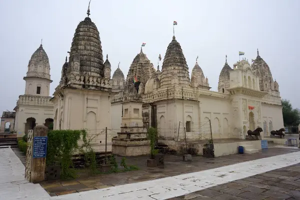 stock image Parshvanath and Adinath Jain temple complex, Khajuraho, Madhya Pradesh, India, Asia