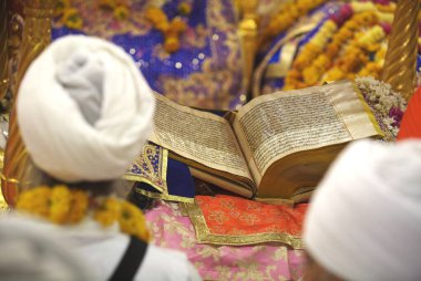 Celebrations of 300th year of consecration of perpetual Guru Granth Sahib Sikh, Sachkhand Saheb Gurudwara in Nanded, Maharashtra, India  clipart