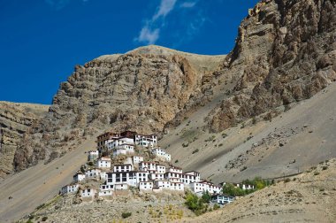 anahtar manastır spiti vadisi himachal pradesh Hindistan Asya
