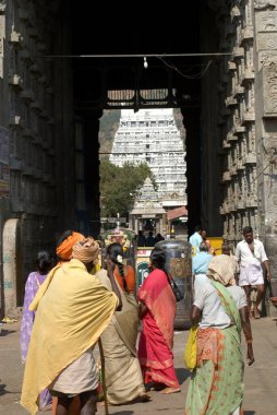 Thiruvannamalai Tapınağı; Tamil Nadu; Hindistan