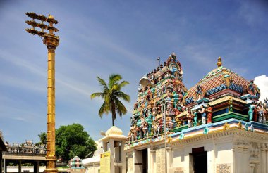 Kapaleswarar Shiva Tapınağı, Madras Chennai, Tamil Nadu, Hindistan 