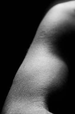 İnsan formu soyut vücut parçası