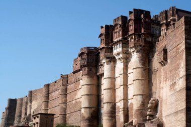 Mehrangarh Kalesi Jodhpur Rajasthan Hindistan Asya