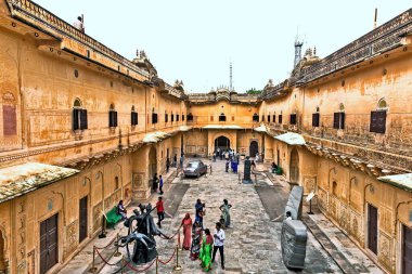 Nahargarh Kalesi, Jaipur, Rajasthan, Hindistan, Asya 