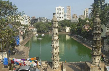 Banganga; Walkeshwar; Bombay şimdi Mumbai; Maharashtra; Hindistan