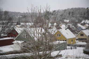 Skepplanda 'nın Villa bölgesi; İsveç