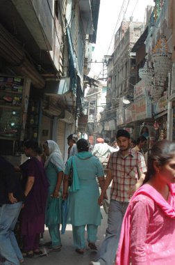 Amritsar, Punjab, Hindistan dar şeridi görüntüsü 