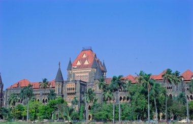 Yüksek mahkeme binası; Bombay Mumbai; Maharashtra; Hindistan